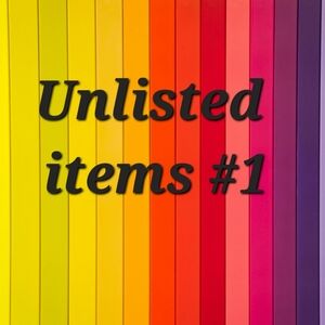 Unlisted Items #1